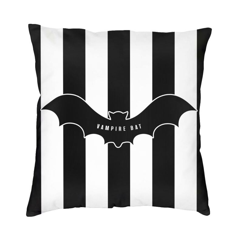 Vampire Bat Throw Pillow Case Home Decoration Halloween Goth Occult Witch Nordic Cushion Cover Car Double Sided Print Pillowcase