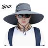 Outdoor Work Hat Sun for Men And Women  Breathable Wide Brim Fishing Lightweight Foldable Travel Hat  UV Protection Cap Camping Hiking