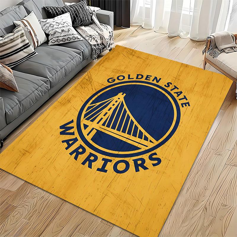 Golden State Warriors Carpet Suitable As a Non-slip Mat for the Living Room or Bedroom Sofa