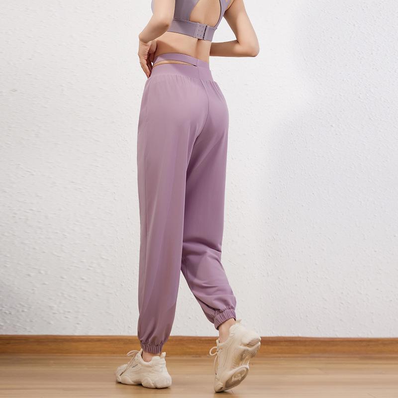 High-Waist Women s Slimming Yoga Pants with Mesh, Quick-Dry Cuffs for Running & Fitness Small