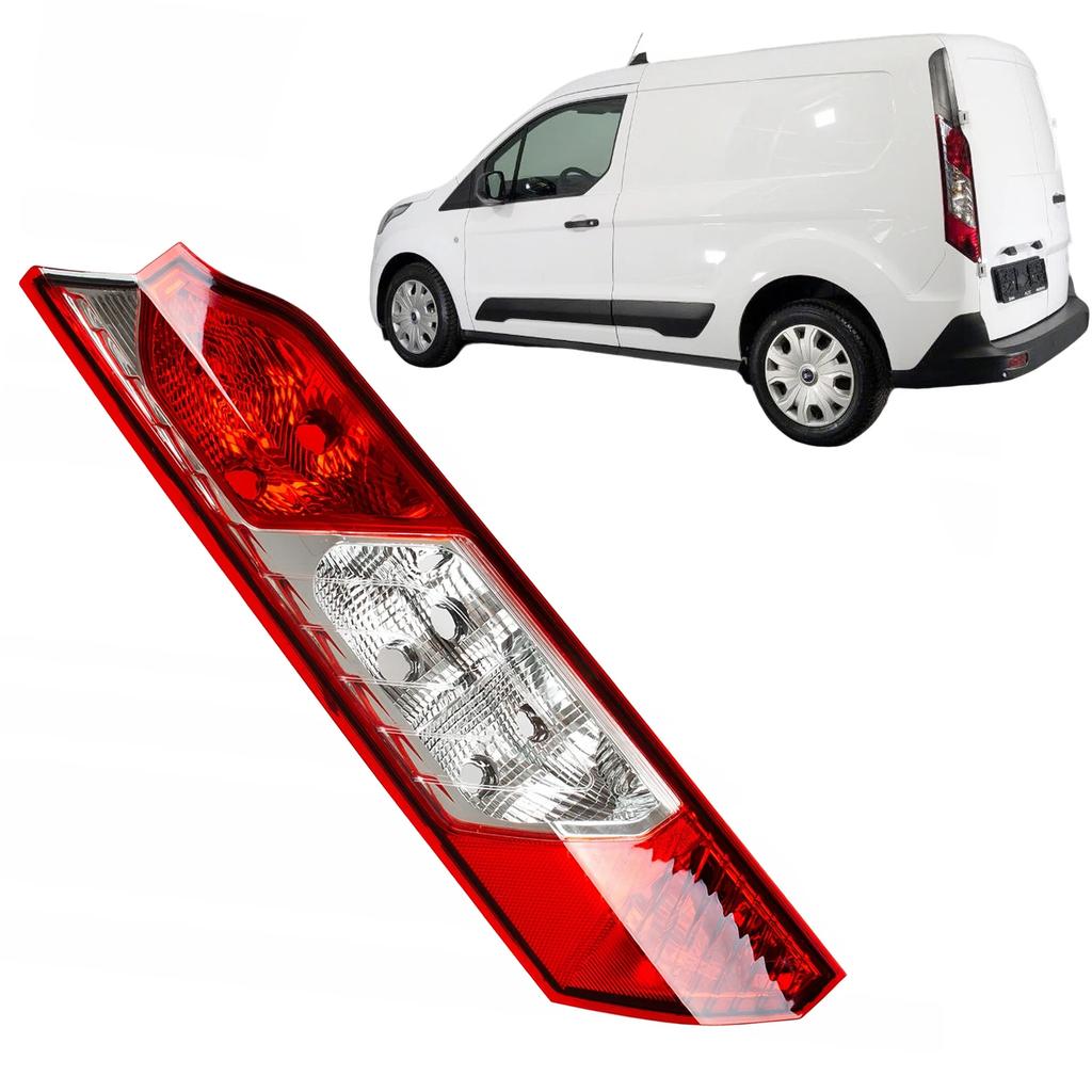 Taillight Rear Tail Light Lamp Lens Left / Right Side Without Circuit and Bulb For Ford Transit Connect MK2 2014 - 2024 LH / RH