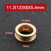 Rust Resistant Brass Line Roller for Effortless Casting Sizes Available