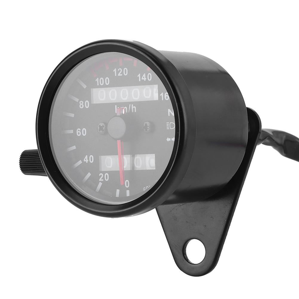 Contachilometri Contagiri Tachimetro LED 12V Stile Retrò Alta Precisione per Motocicletta