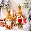 Christmas Decorations Handmade Gnome for Doll Home Ornament for Christmas Tree Ornaments Holiday Party Favor Decorations