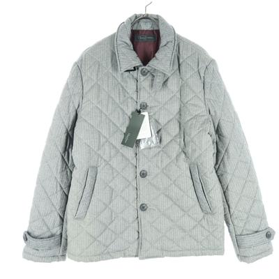 Unused Theo Dore Long Sleeve Quilted Jacket L Gray Men's Used