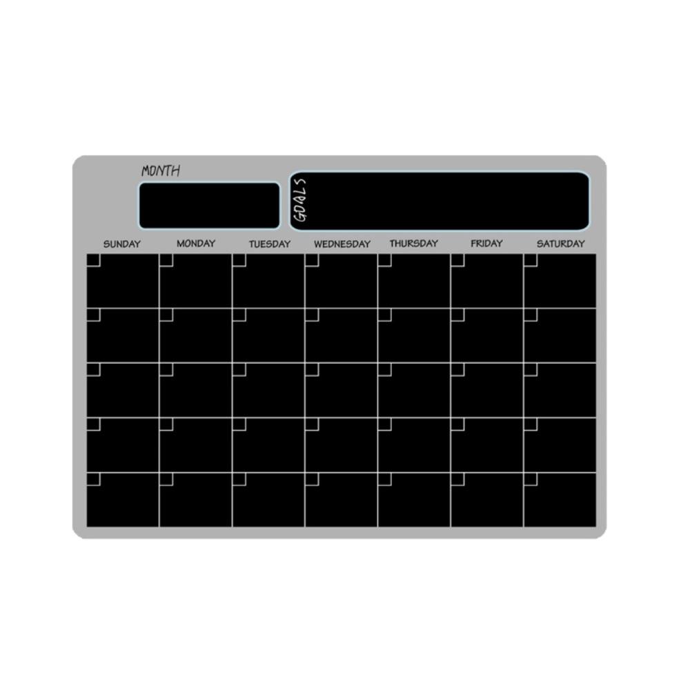 Message Note Monthly Calendar Memo Erasable Soft Magnetic Fridge Calendar  Refrigerator