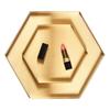 Nordic Geometric Gold Tray Metal Storage Tray Food Fruit Jewelry Dish Plate Desktop Makeup Organizer Home Party Decoration Trays