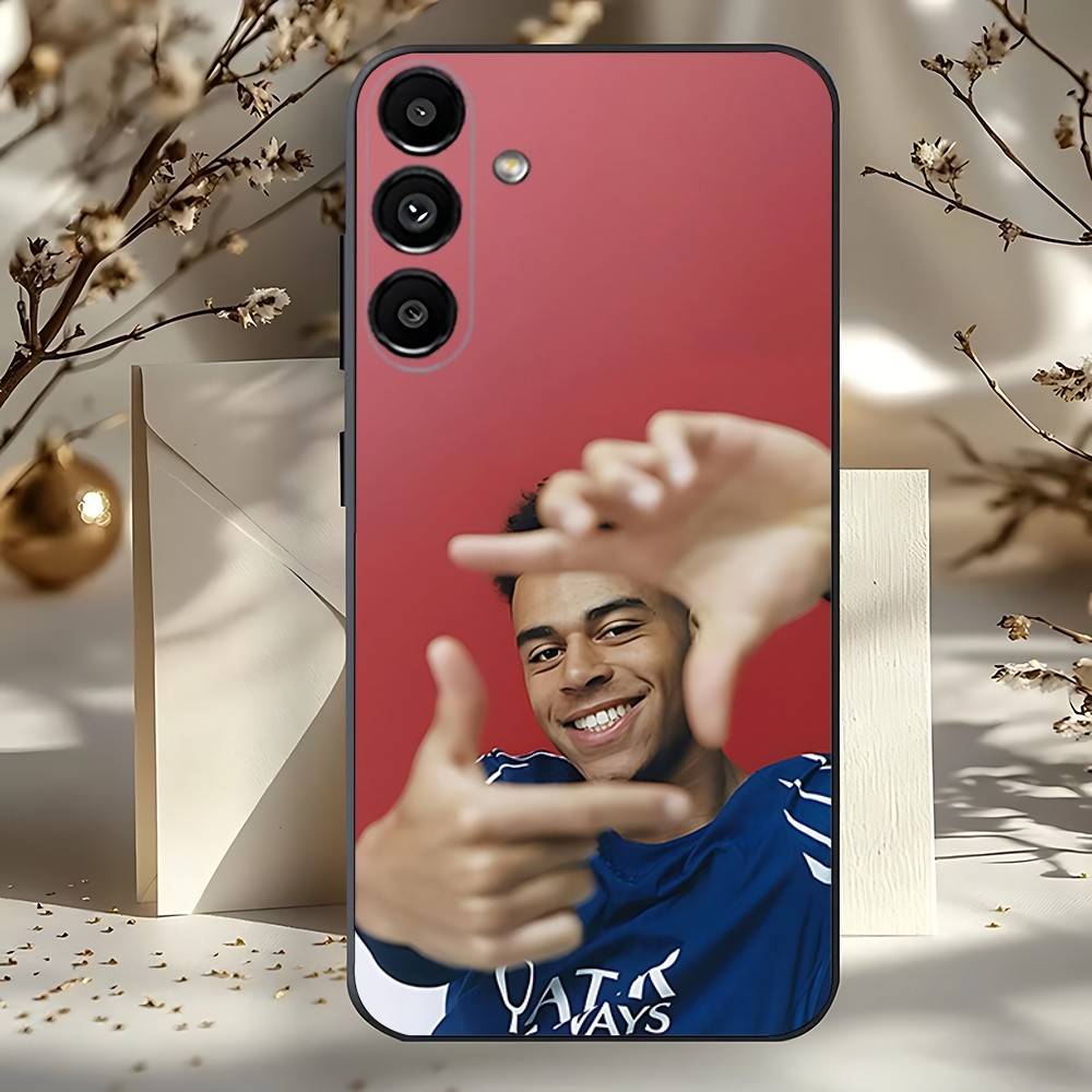 Football D-Desire D-Doues For Samsung Galaxy A73,31,32,72,41,53,52,71,22,5G,Note,J7,8,9 Soft Black Phone Case