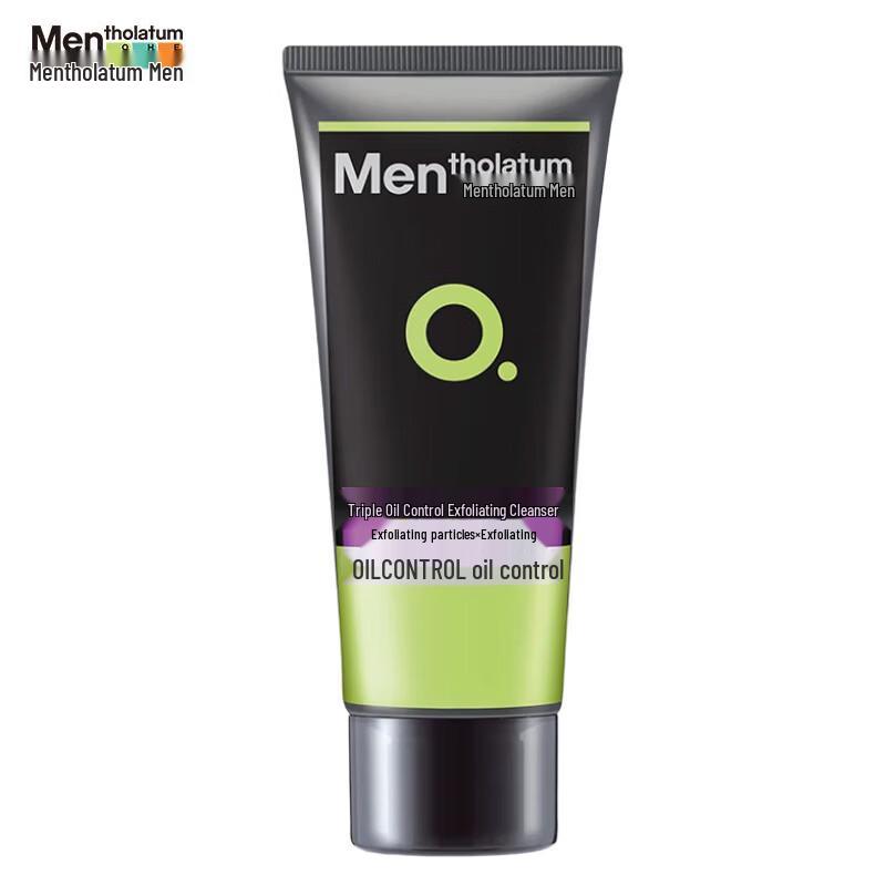 Mentholatum Men s Triple Oil Control Exfoliating Cleanser, 100g