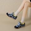 Fashion Mesh Womens Shoes Summer New Breathable Comfortable Casual Shoes Retro Color Matching Sneakers Women Fashion Casual Running Shoe