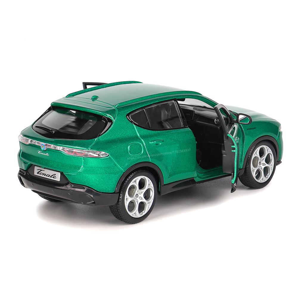 RGMUX1 Bburago 1:24 Alfa Romeo Tonale Alloy Luxury Vehicle Diecast Car Model Toy Collection Gift Birthday Present