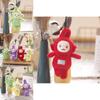 Aranyos Plüss Teletubbies Kulcstartó Cuki Állat Baba Táskadísz Puha Játék