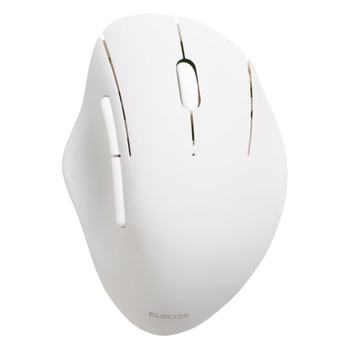 ELECOM Mouse Wireless Mouse SHELLPHA Bluetooth Quiet Antibacterial 5 Buttons White M-SH20BBSKWH