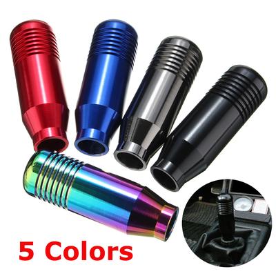 5 Color Universal  8.5CM Car Aluminum Manual Gear Shift Knob Stick Manual Transmission Gearstick Lever Shifter Knob