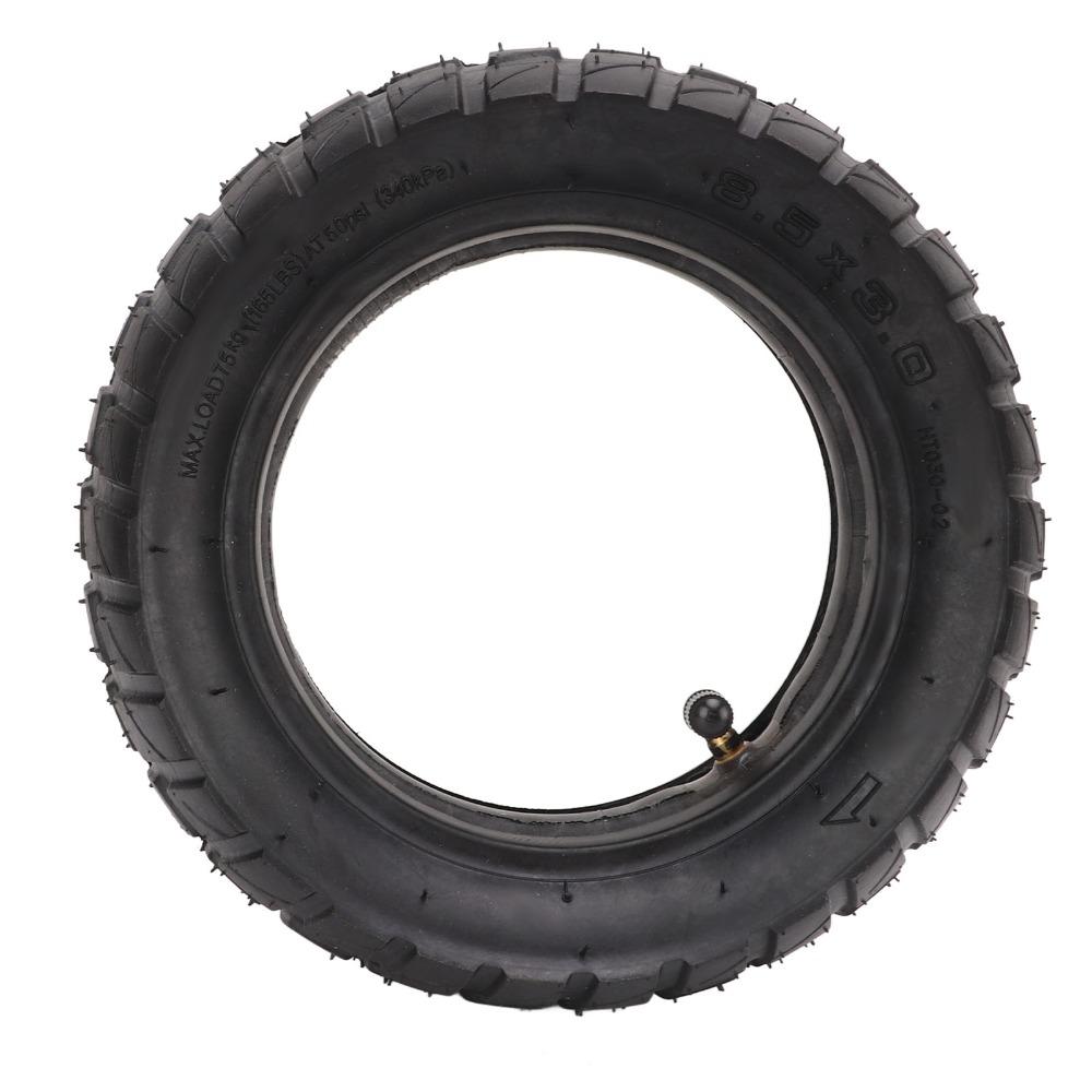 Black Electric Scooter Tire and Inner Tube Set Pneumatic Wheel Tire Daily Riding