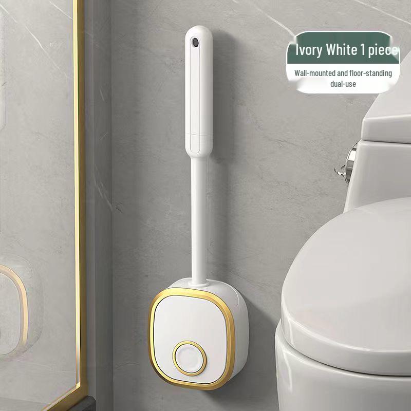 

Wall-Mounted Toilet Brush, No Dead Angle Design for Efficient Bathroom Cleaning