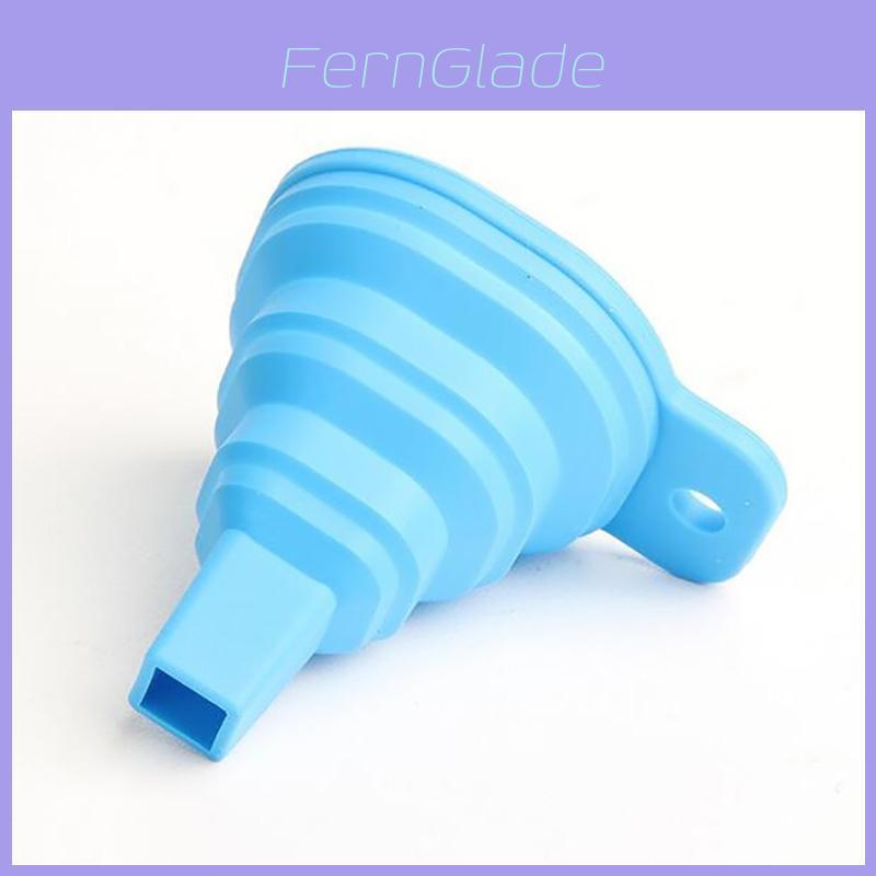 Durable Silicone Portable Retractable Funnels For Home Kitchen Convenient Storage