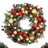 Christmas Wreath Door Hanging Decor Home Mall Window Party Festive Simulation Ornament