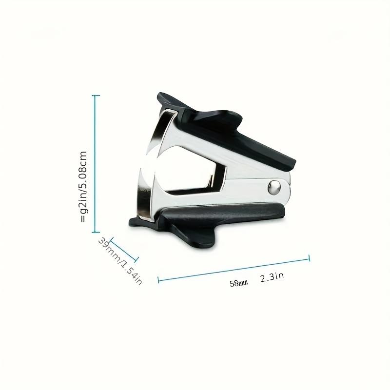 2pcs Mini Staple Remover, Nail Puller, Portable Staple Remover Tool, Durable Office Supply, Suitable for Home, and Business Use