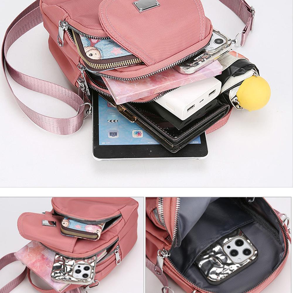 Women's handbag, casual and fashionable Oxford cloth, high-end single-shoulder crossbody bag, women's mobile phone bag A-DH