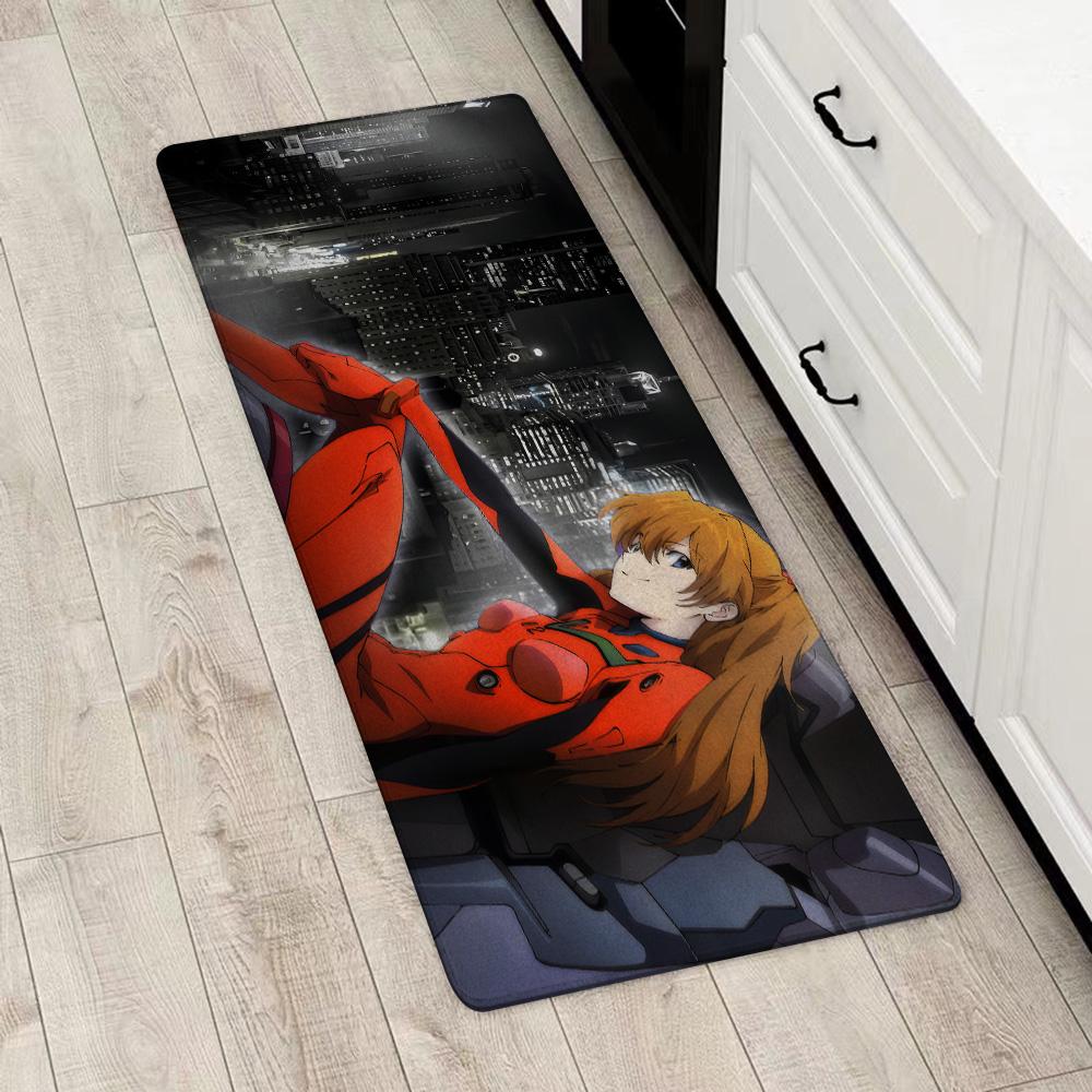 Entrance Front Door Doormat Game Evangelions Non-slip Kitchen Rug Living Room Rugs Balcony Bathroom Foot Mat Floor Mats Carpet