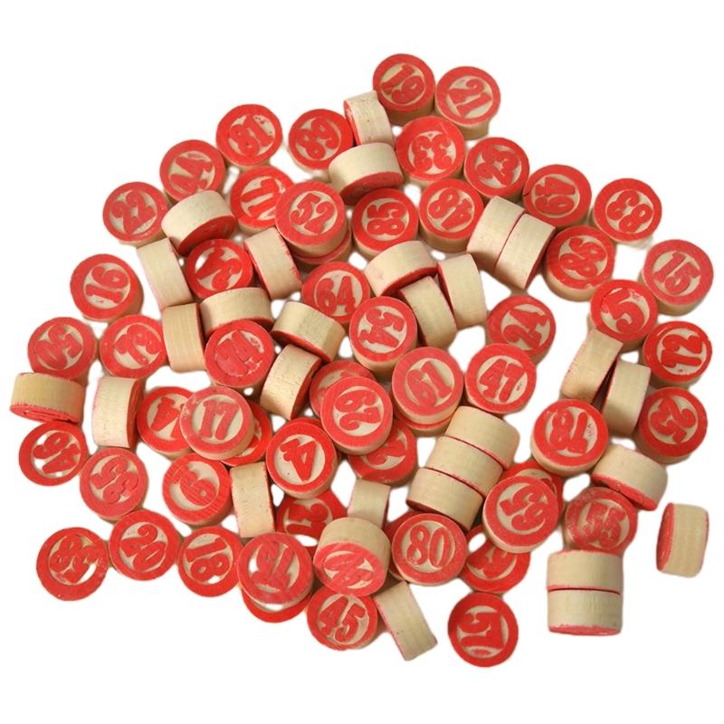 Travel Bingos Set Russian Lottos Bingos Game Strategy Board Game Education Toy