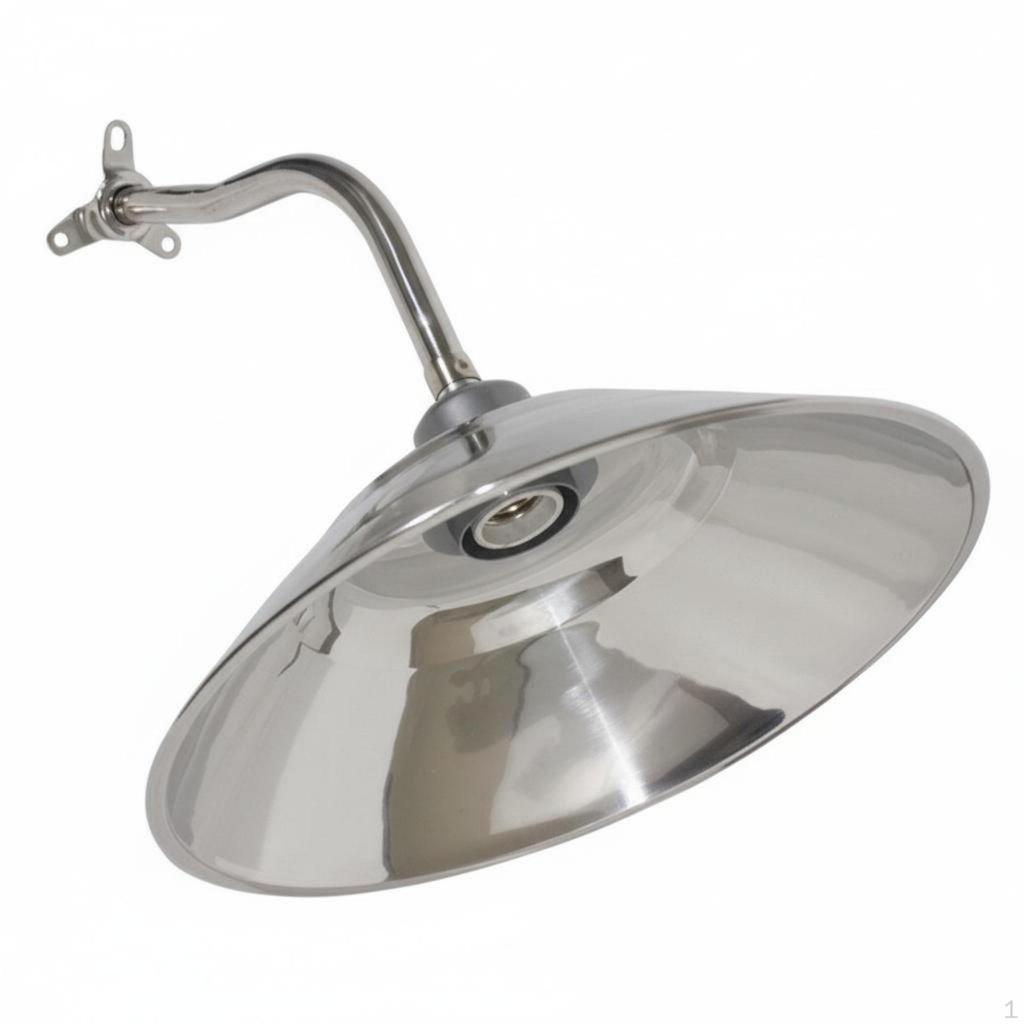 E27 Gooseneck Lamp Waterproof Vintage Outdoor Weatherproof Stainless Steel Wall