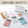 Canon Stylish Design Calculator HS-1200TC Pink 12-Digit Slim Desktop Antibacterial Two-tone Color HS-1200TC-PK