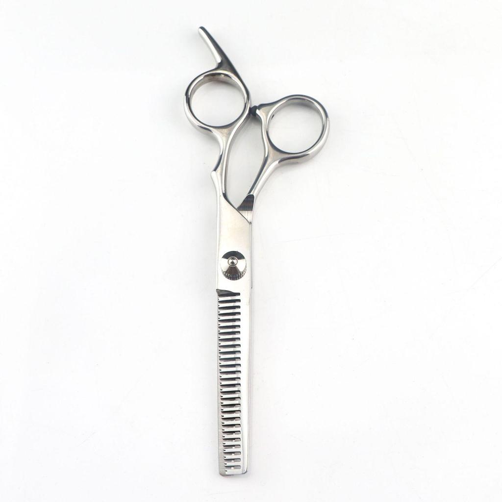 6.0-Inch Color Hairdressing Scissors Set: High Screw, Straight, Serrated, Thinning Scissors