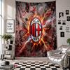 AC Milan Wall Tapestry Home Decor Wall Hanging Cloth for Bedroom Living Room Background