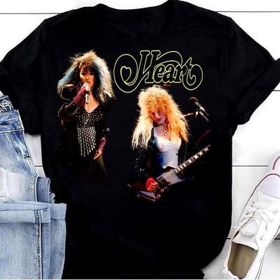 Heart Classic Band T-shirt Concert Full Size S To 5XL SG312 Unisex T-Shirt