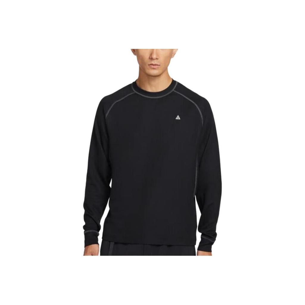 Nike ACG Series DFADV Chinati LS BSLY Logo Sports Crew Neck Long Sleeve T-Shirt Men Tops HV0586-010
