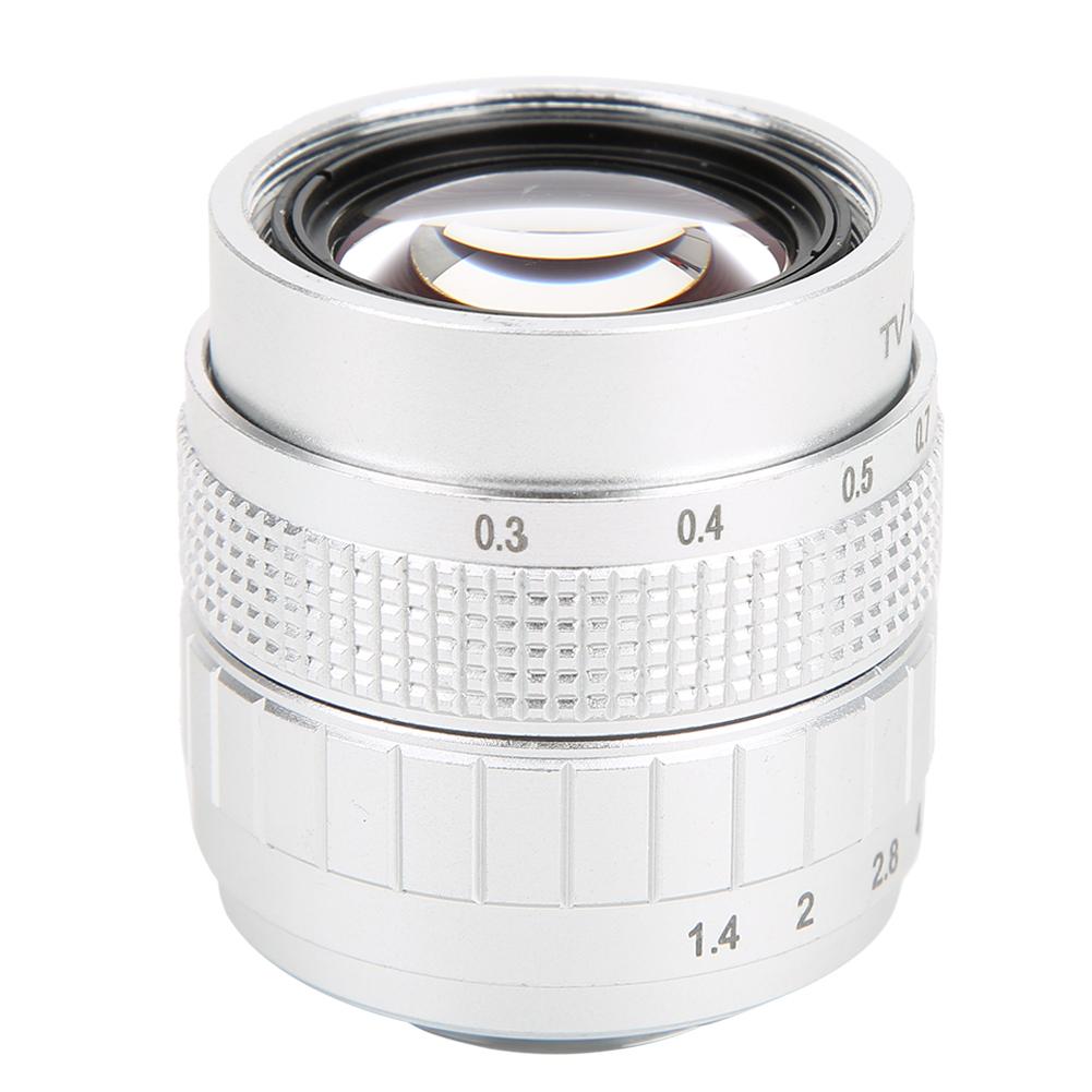 50mm F1.4 C Mount Lens Used with Adapter   for NaCanon Mirrorless Camera