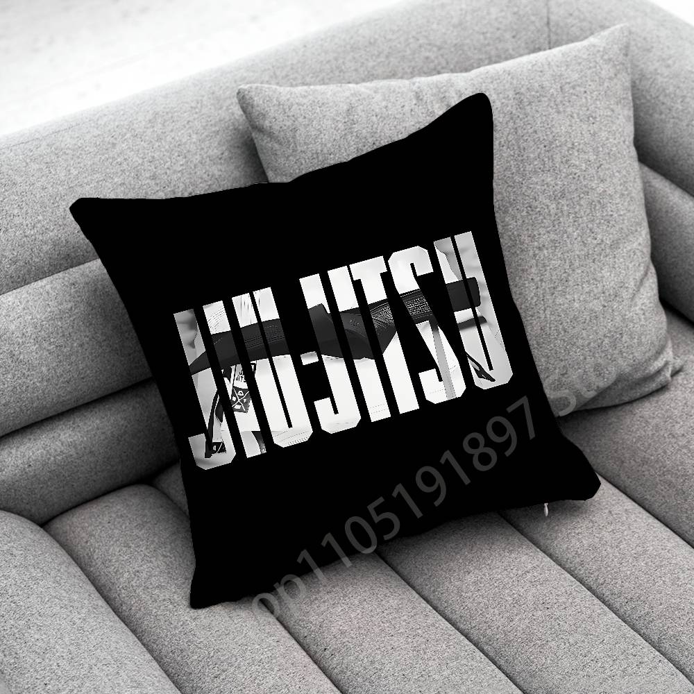 Brazilian Jiu Jitsu BJJ Throw Pillow Case For 50x50cm 40x40cm 55x55cm 45x45cm 30x30cm Square Bedroom Pillowcase Cover