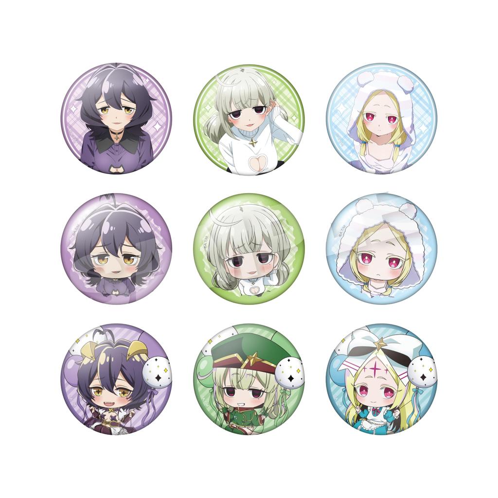 Longing for a Magical Girl Trading Badge Box of 9