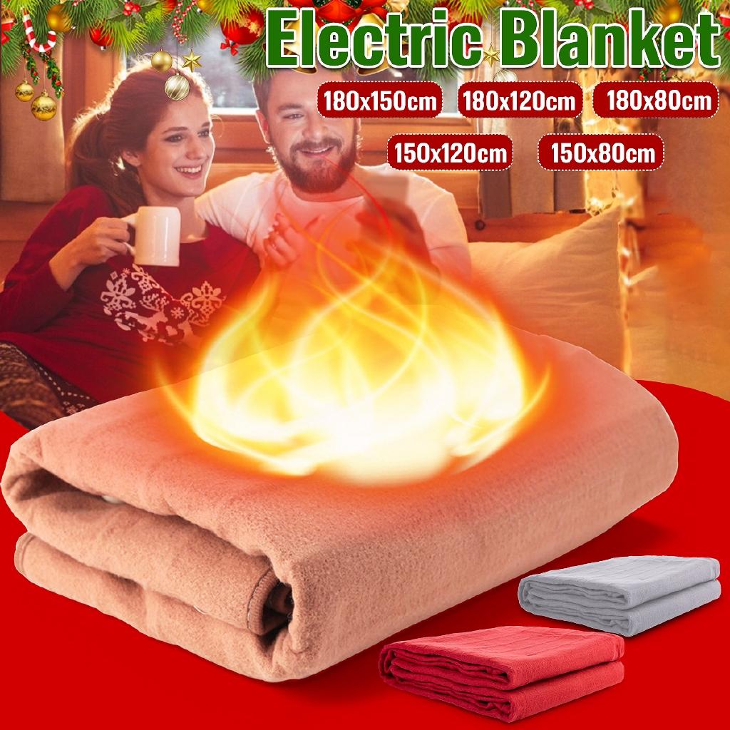 6Gear Double High-temperature Electric Heated Blanket Electric Blanket Bedroom Knee Body Warmer Bed Mattress Heaters Pad