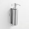1pcs Stainless Steel Soap Dispenser Bathroom Toilet Shower Gel Shampoo Soap Bottle Wall-Mounted Liquid Dispenser for Bathrooms