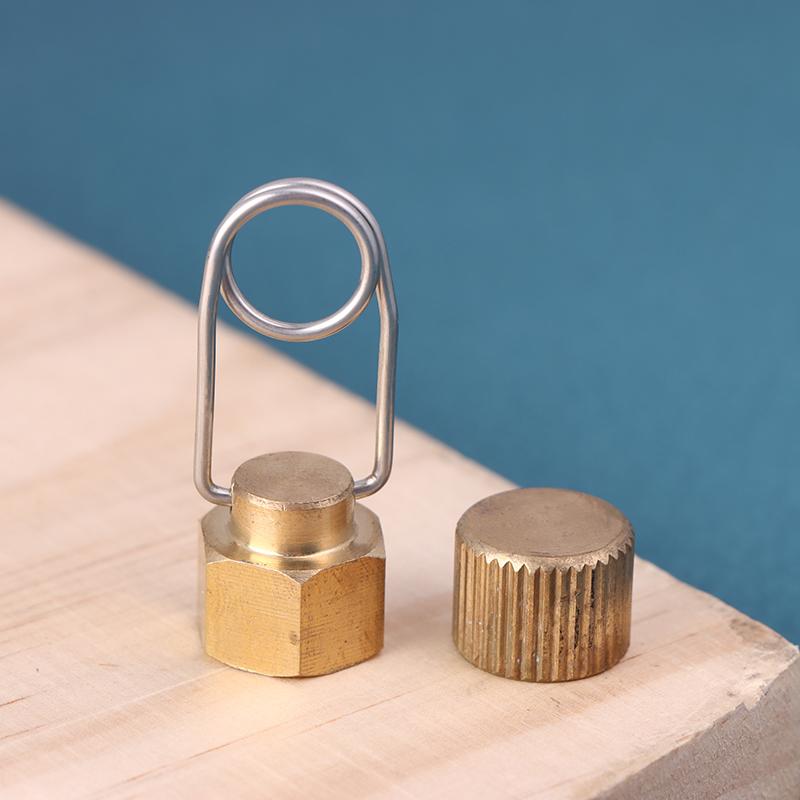 Outdoor Camping Butane Gas Cylinder Dust-Proof And Leak-Proof Plug Stove Head Long Gas Cylinder Filling Flat Gas Cylinder Plug