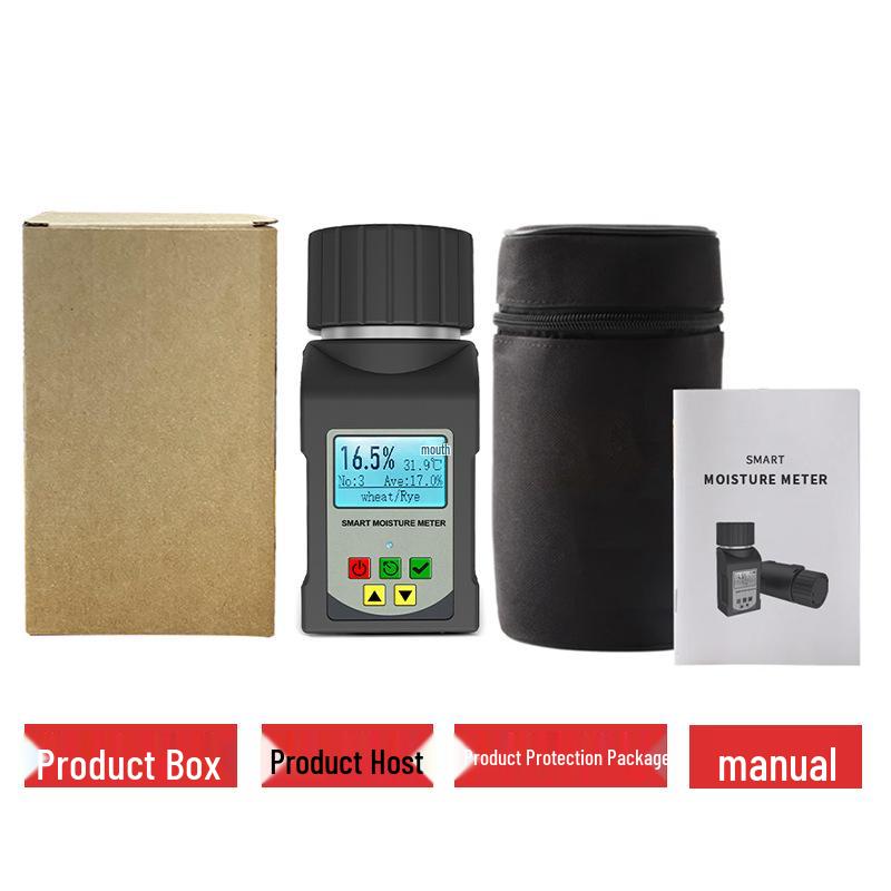 Portable Moisture Meter for Corn, Soybeans, and Coffee Beans