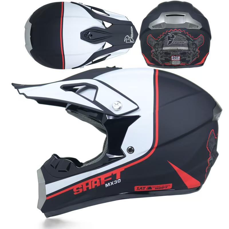 Men's Full Face All-Season Off-Road Helmet for Electric Vehicles and Mountain Bikes