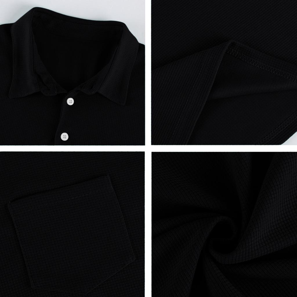 Men's Casual And Fashionable Short-sleeved Shirt - Men's Golf Breathable Sports Collar Top