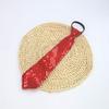Solid Color Pre-Tied Neck Wear Korean Style Women Neckties Casual Sequins Ties  Party Accessories