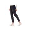SAUCONY Solid Color Mid Waist Straight Leg Casual Pants Women Bottoms Black SC1239128-1