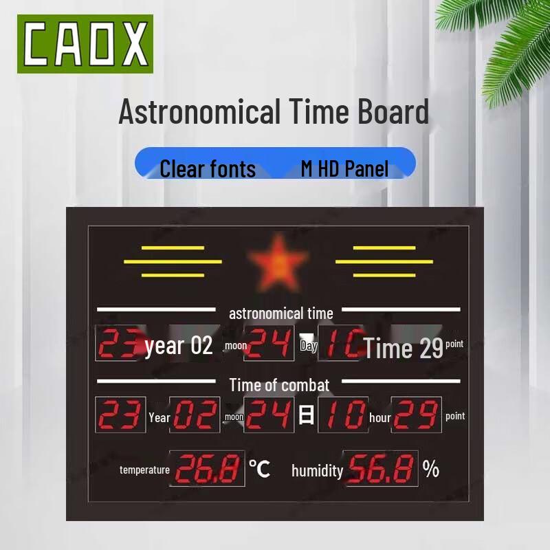 CAOX Multifunction Astronomical Time Display