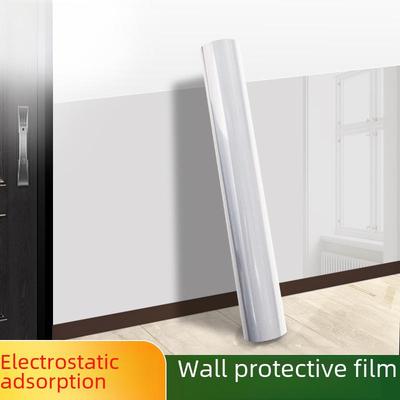 Transparent Electrostatic Wall Stickers: Kids' Room Decor & Protection Film