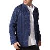 Men's Double-Sided Tang Suit Jacket – Spring/Autumn Ethnic Style with Frog Buttons and Stand Collar