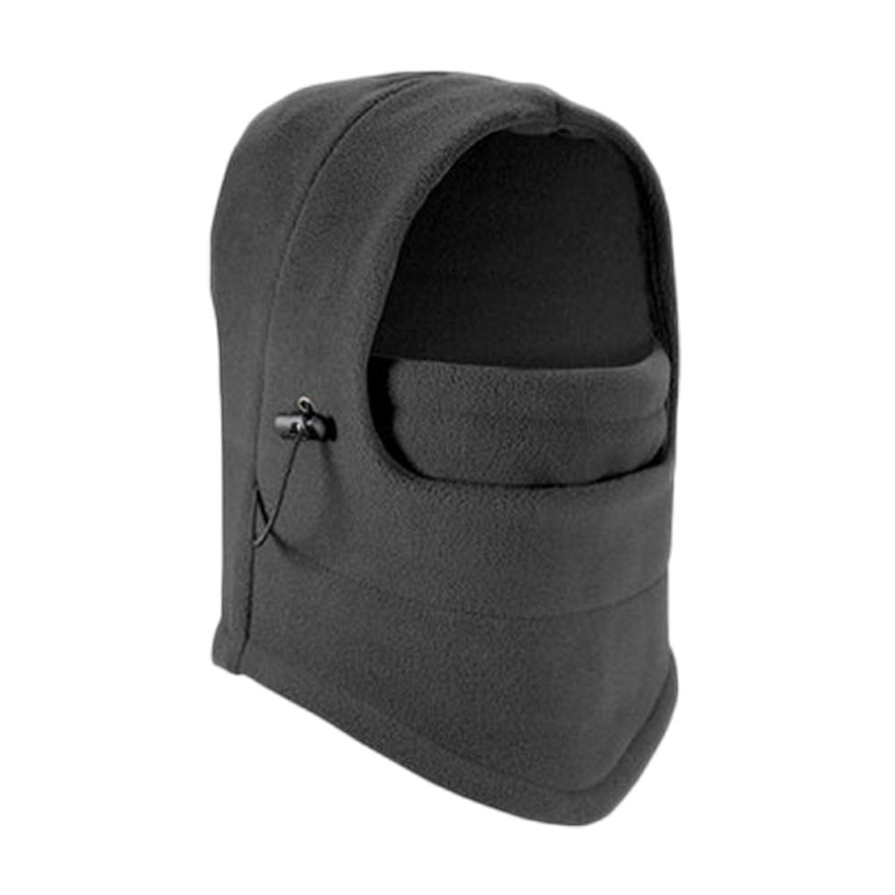 Ski Face Mask Windproof Thermal Fleece Balaclava Hat Neck Warmer Hooded Neck Face Mask Thicken Warm Bomber Hat for Hiking Skiing