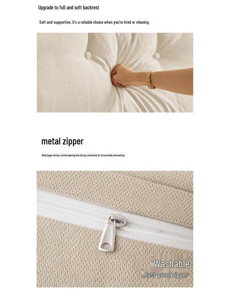 G5Z Washable Bedside Cushion: Triangle Backrest & Lumbar Support Pillow