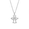 S925 Sterling Silver Guardian Angel Pendant Necklace for Women – Elegant Niche Design Clavicle Chain