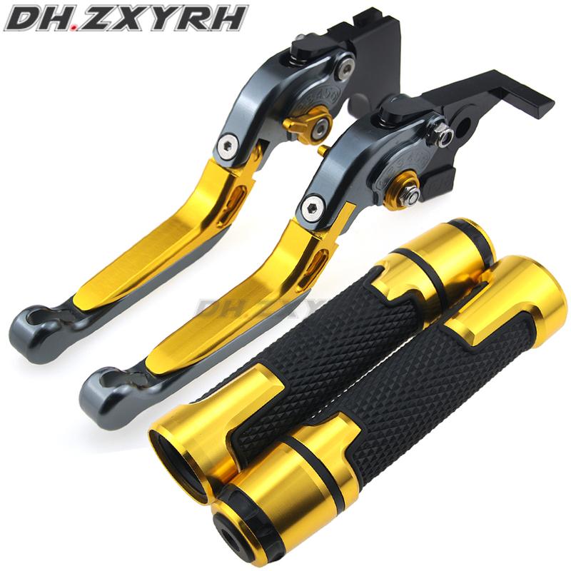 For SUZUKI GSR600 GSR 600 2006-2011 Motorcycle Accessories Extendable Folding Brake Clutch Levers Handle Grips